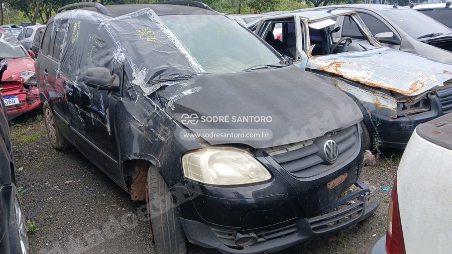 Volkswagen Spacefox 2009 em leilão em Guarulhos/SP