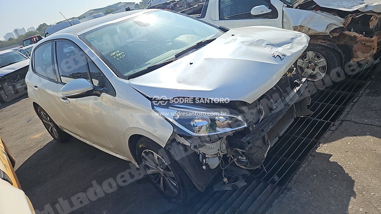 Peugeot 208 Griffe Eat6 2020 em leilao em Brasil