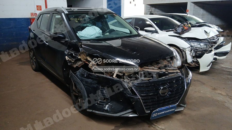 Nissan Kicks Exclusi Cvt 2022 em leilão em Ribeirão Preto/SP