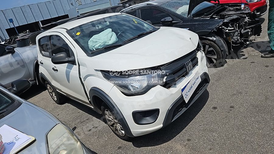 Fiat Mobi Like 2021 em leilão em Guarulhos/SP