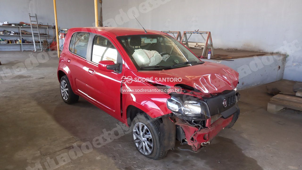 Fiat Uno Vivace 1.0 2016 em leilao em Bauru/SP