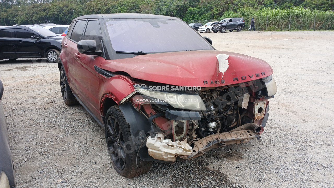 Land Rover Evoque Dynamic 5D 2013 em leilao em Guarulhos/SP