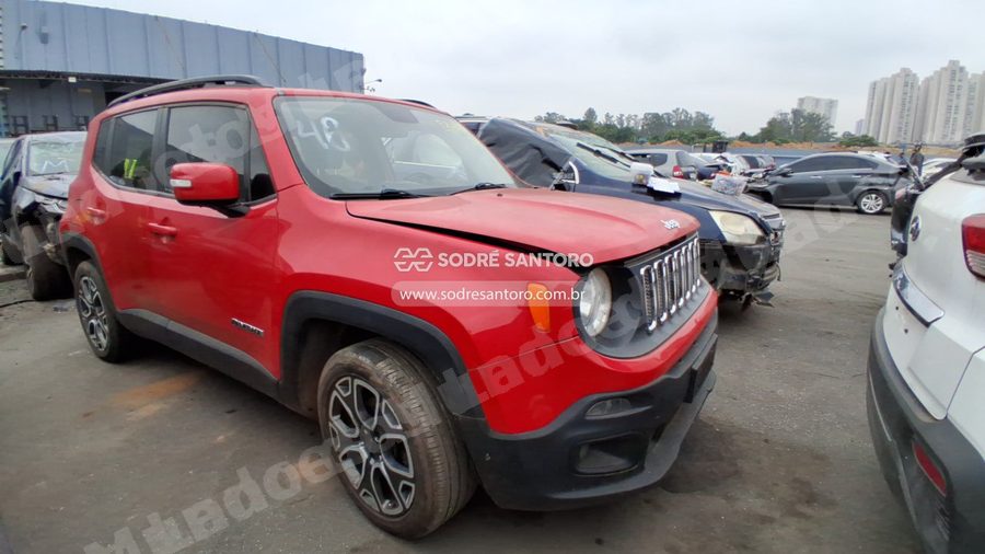 Jeep Renegade Lngtd At 2016 em leilão em Guarulhos/SP