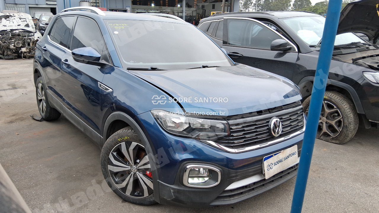 Volkswagen T Cross Hl Tsi Ae 2021 em leilao em Guarulhos/SP