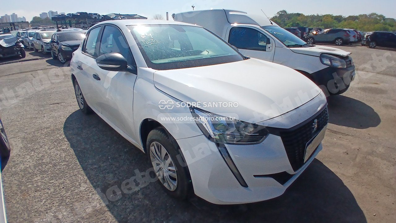 Peugeot 208 Like 2024 em leilão em Brasil