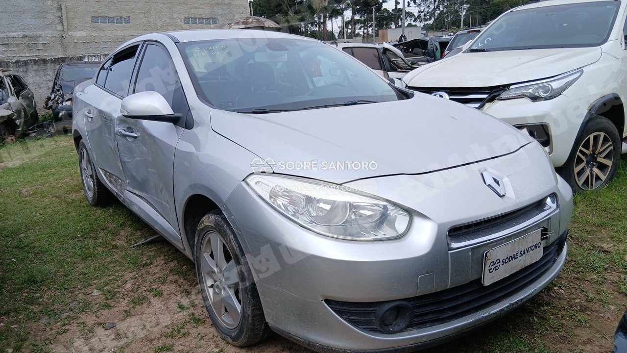 Renault Fluence Dyn 20A 2014 em leilao em São José dos Pinhais/PR