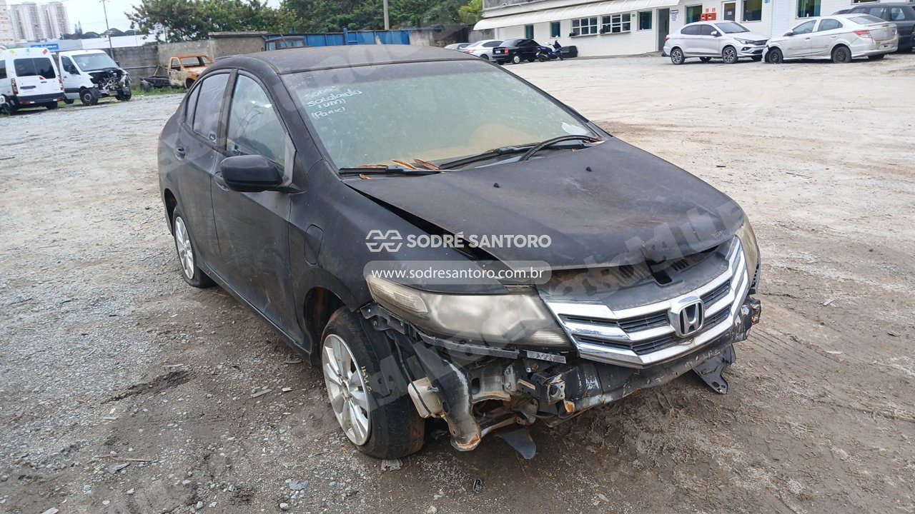 Honda City Lx 2013 em leilão em Guarulhos/SP