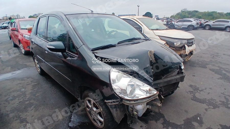 Honda Fit Ex 2008 em leilão em Guarulhos/SP