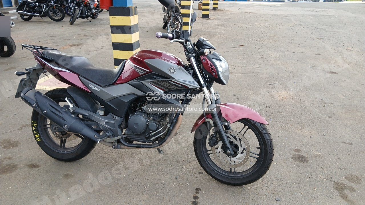 Fazer 250 Blueflex 2017 em leilao em Monte Mor/SP