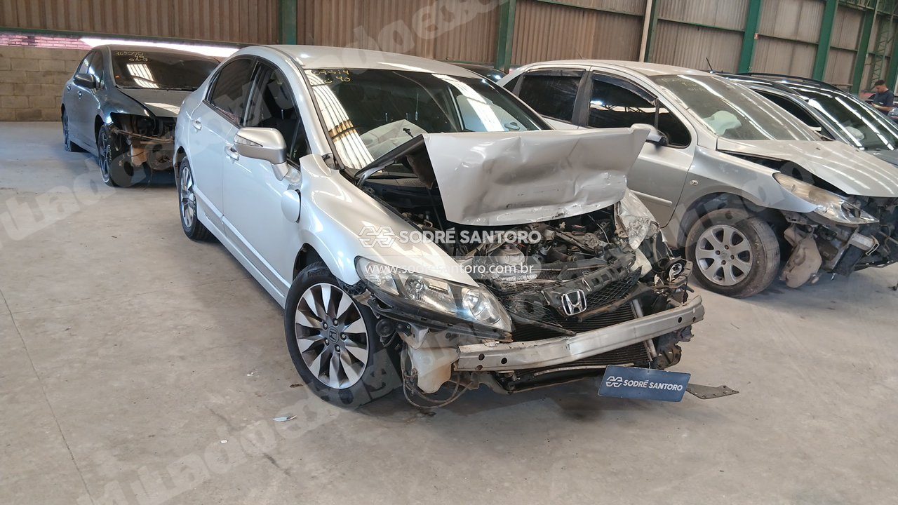 Honda Civic Lxl Flex 2010 em leilao em Limeira/SP