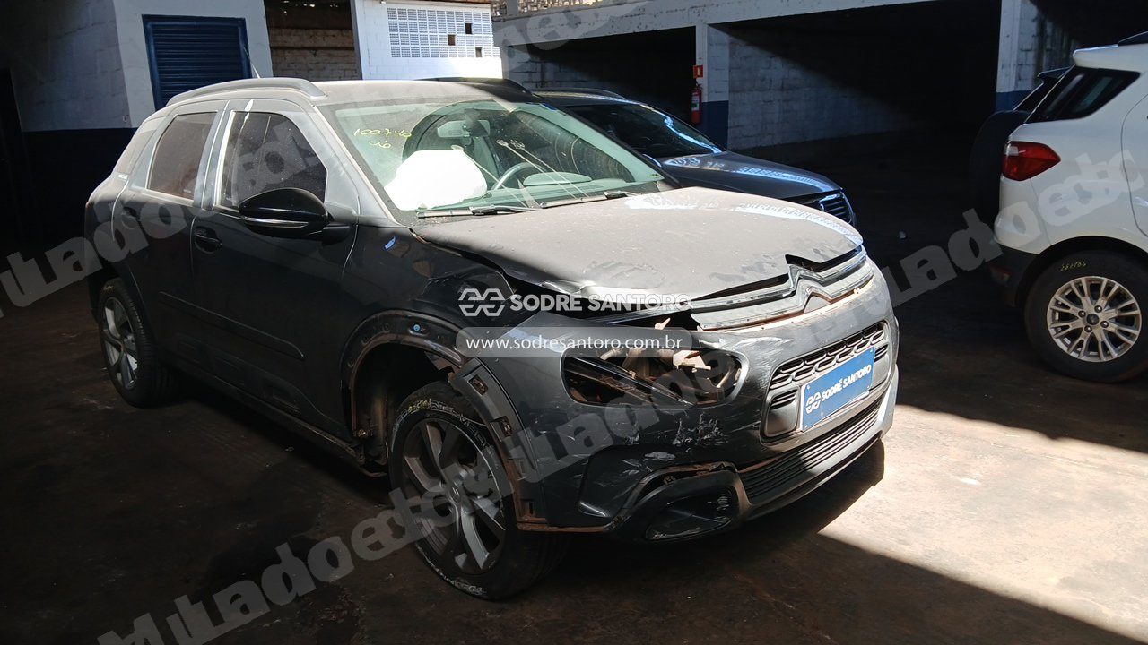 Citroen C4 Cactus Feel A 2020 em leilao em Ribeirão Preto/SP