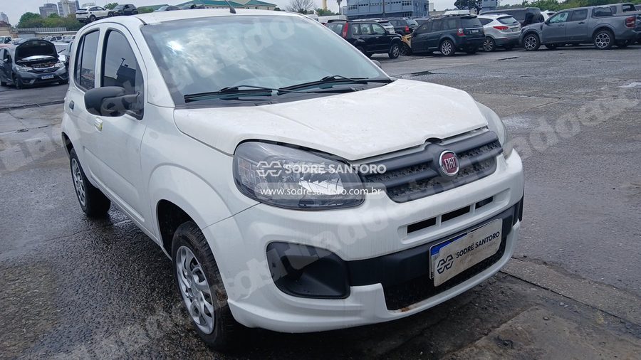 Fiat Uno Attractive 1.0 2021 em leilão em Guarulhos/SP