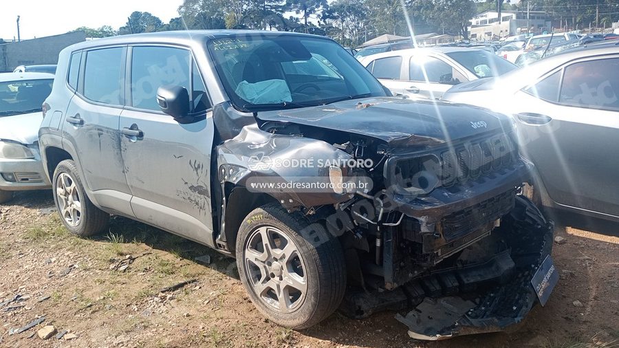Jeep Renegade 1.3 Turbo 2025 em leilão em São José dos Pinhais/PR