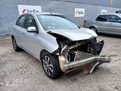 Nissan March em leilao em Aparecida de Goiânia/GO - Lote 1