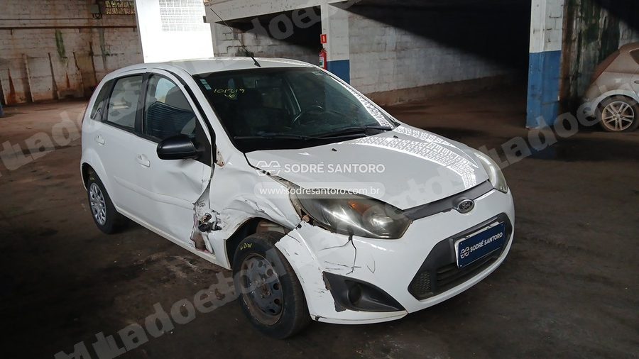 Ford Fiesta Flex 2014 em leilão em Ribeirão Preto/SP