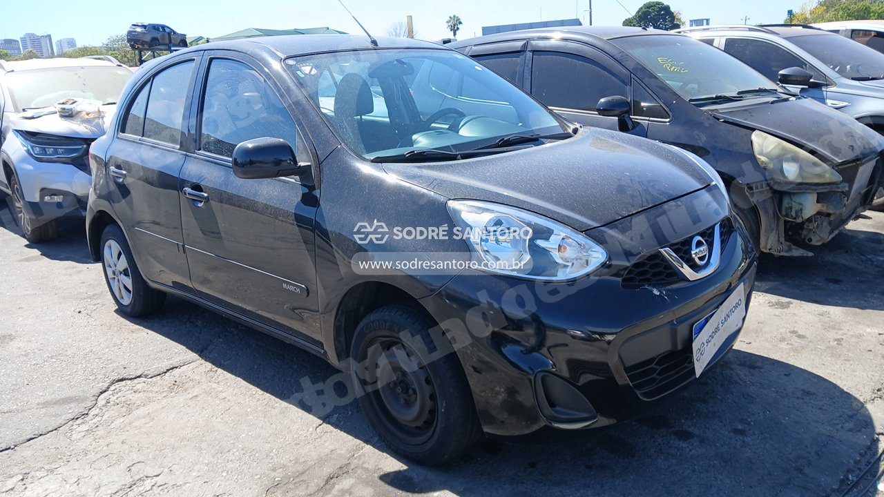 Nissan March 10S 2017 em leilao em Guarulhos/SP