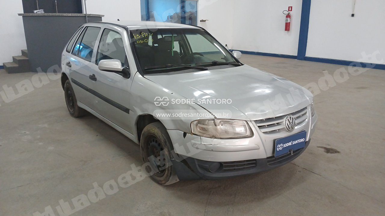 Volkswagen Gol 1.0 2009 em leilão em São José dos Pinhais/PR