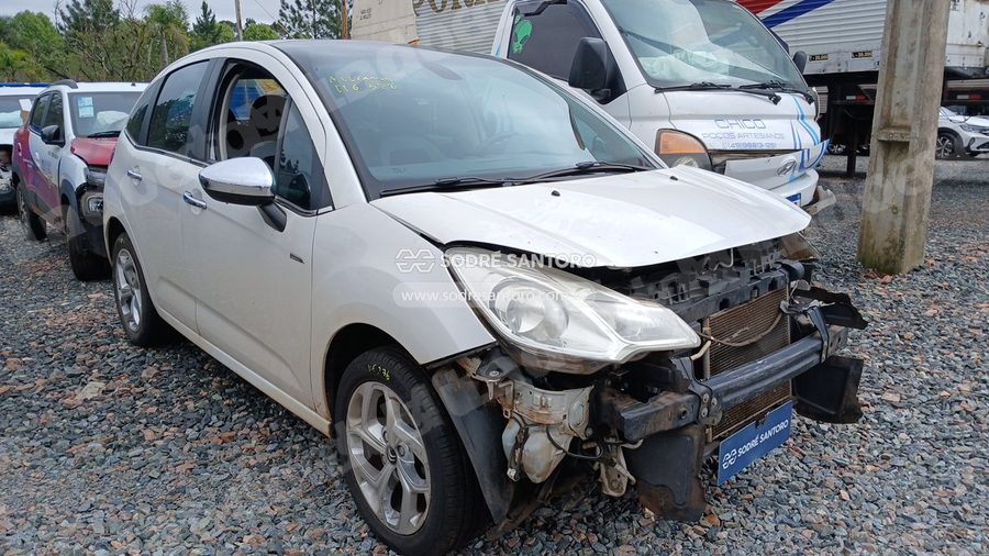 Citroen C3 120M Exclusiv 2013 em leilão em São José dos Pinhais/PR