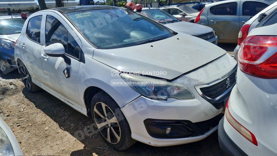 Peugeot 308 Allure 2016 em leilão em São José dos Pinhais/PR