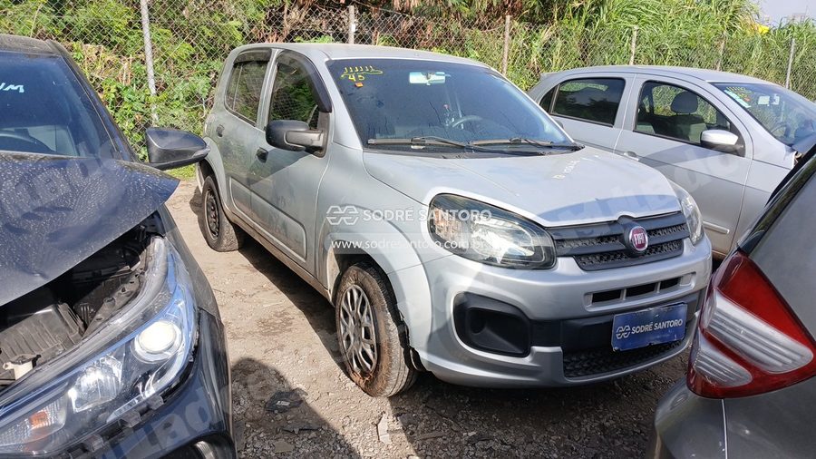 Fiat Uno Attractive 1.0 2020 em leilão em Guarulhos/SP