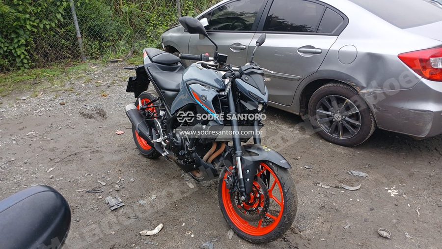 Yamaha Mt03 Abs 2022 em leilão em Guarulhos/SP