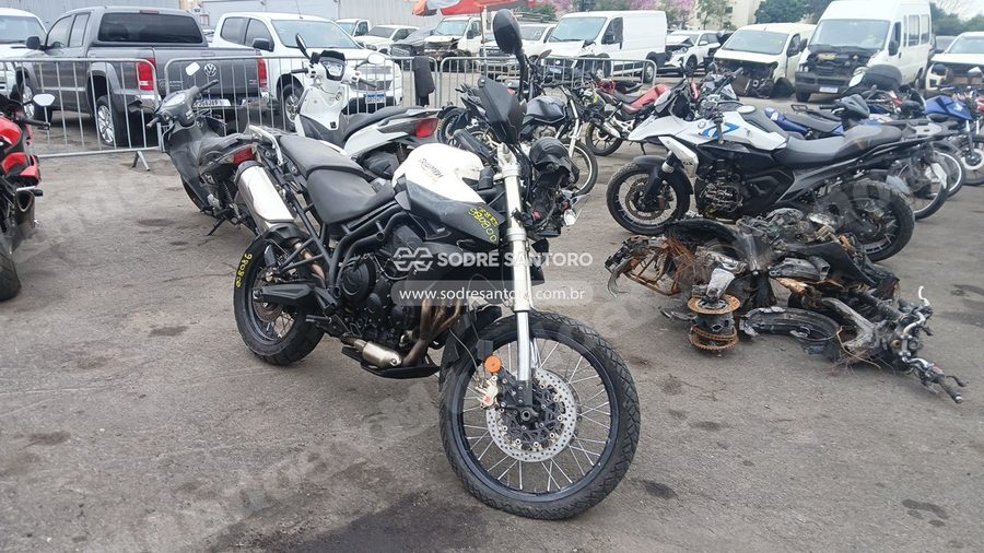 Triumph Tiger 800 Xc 2013 em leilão em Guarulhos/SP