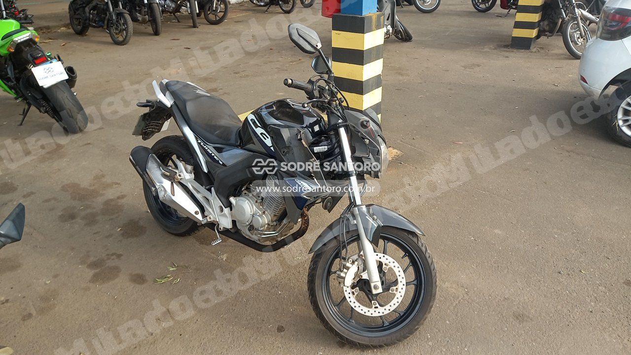 Honda Cb 250F Twister Cbs 2019 em leilao em Monte Mor/SP