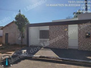 Casa de 161 m2 em leilão em Arenápolis/MT