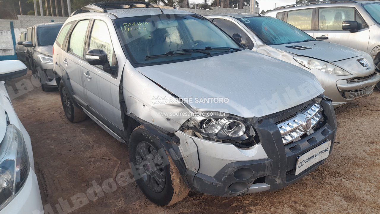 Fiat Palio Wk Adven Dual 2012 em leilao em São José dos Pinhais/PR