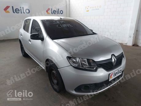 Renault Sandero em leilao em São Carlos/SP - Lote 1
