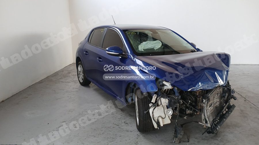 Peugeot 208 Active At1 2023 em leilão em Caçapava/SP