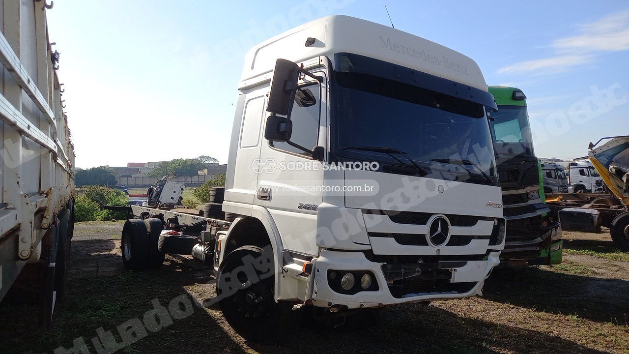 Mercedes Atego 2426 2020 em leilao em Bauru/SP