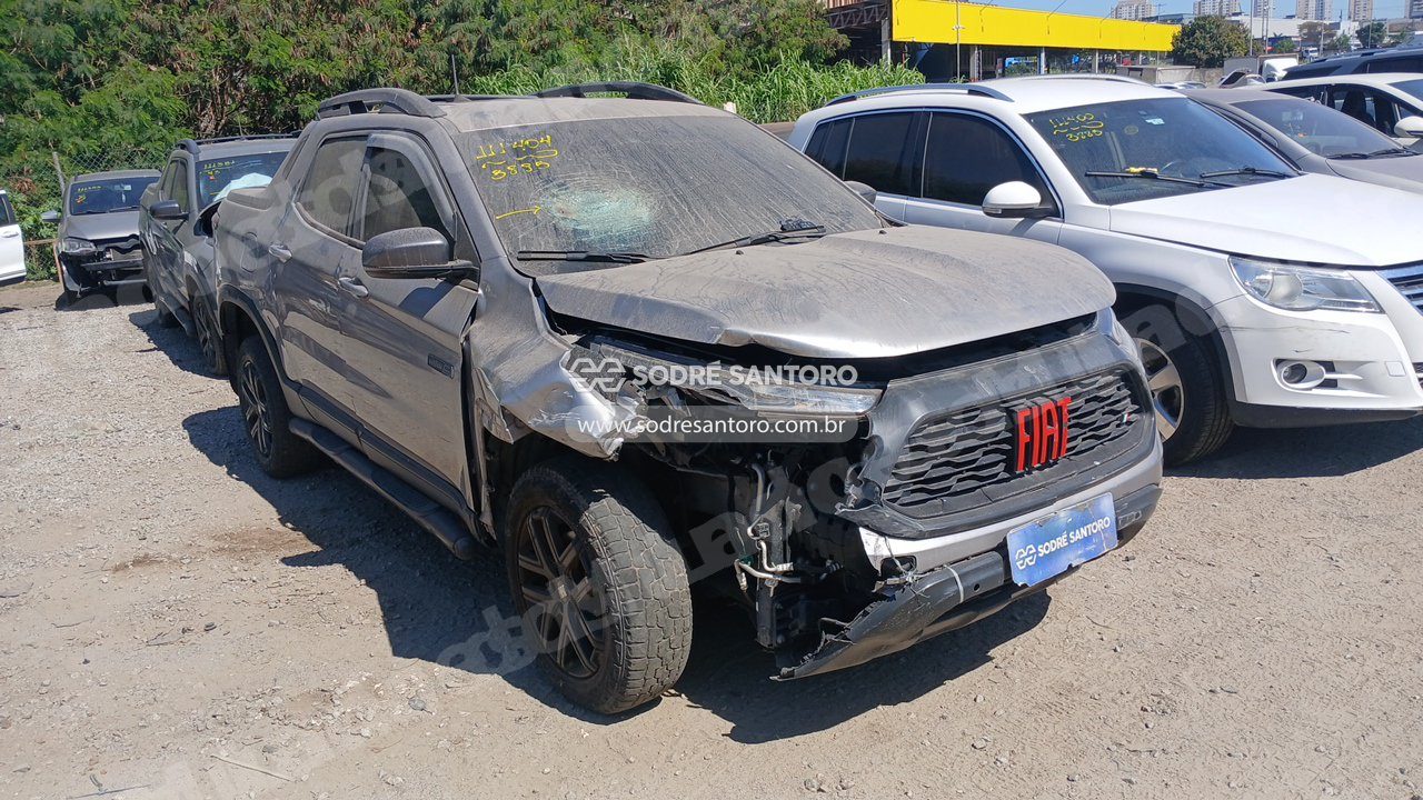 Fiat Toro Ultra At9 4X4 2022 em leilao em Guarulhos/SP