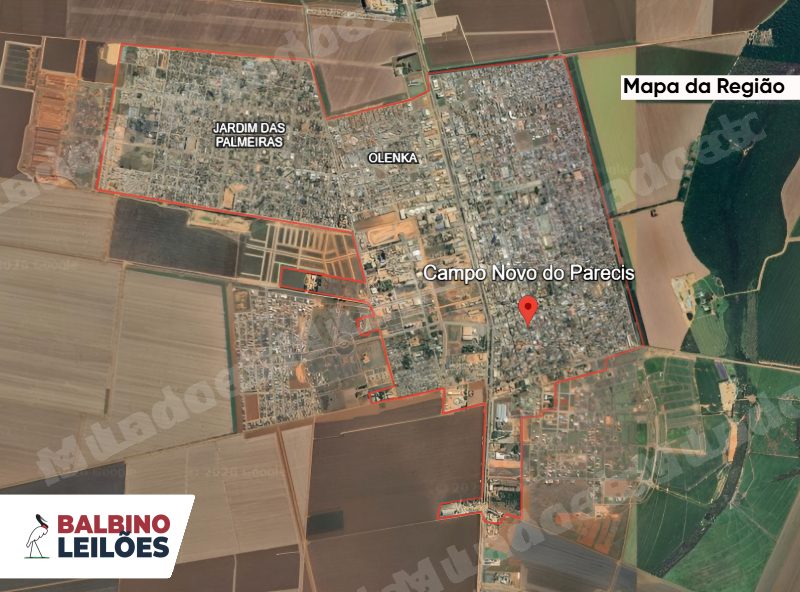 Terreno em leilao em Campo Novo do Parecis/MT