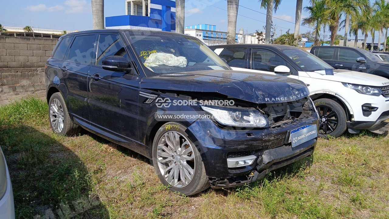 Land Rover R.R Spt 3.0 Td Hse 2017 em leilão em Monte Mor/SP