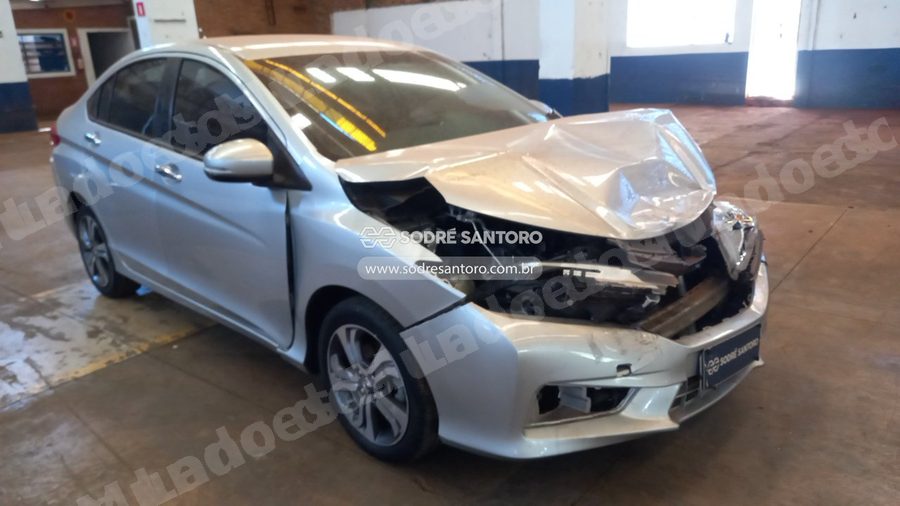 Honda City Ex 2015 em leilão em Sertãozinho/SP