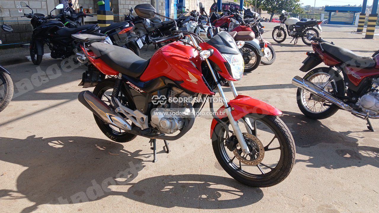 Honda Cg 160 Fan 2023 em leilao em Monte Mor/SP