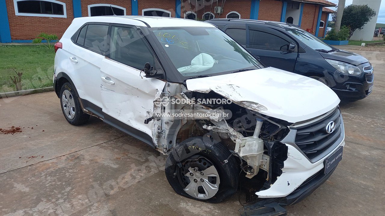 Hyundai Creta 16A Attitu 2021 em leilao em Cesário Lange/SP
