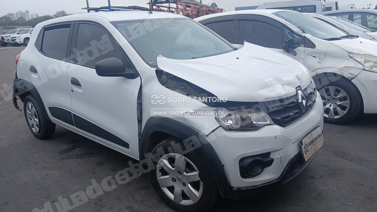Renault Kwid Zen 10Mt 2019 em leilão em Brasil