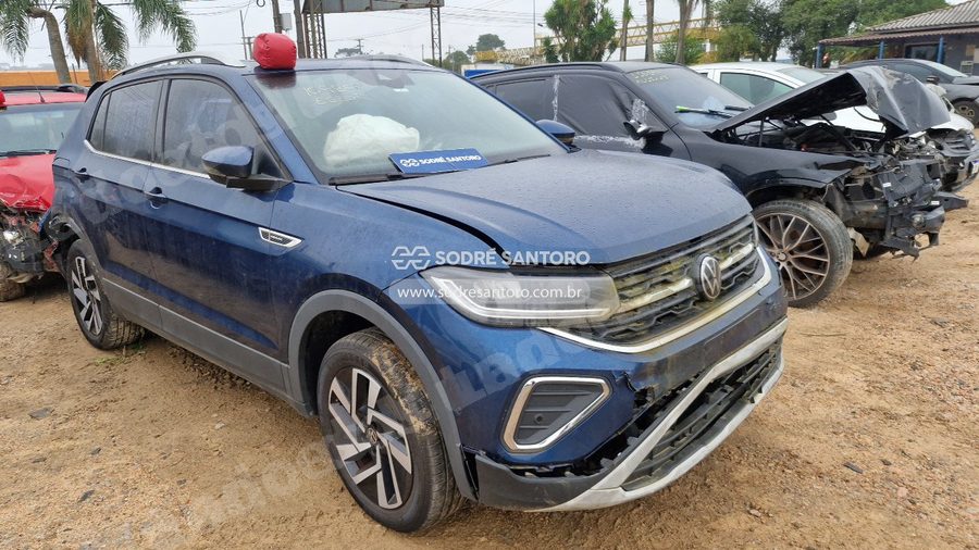 Volkswagen T Cross Hl Tsi 2025 em leilão em São José dos Pinhais/PR