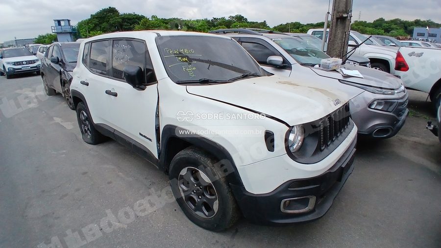 Jeep Renegade 1.8 At 2018 em leilão em Guarulhos/SP