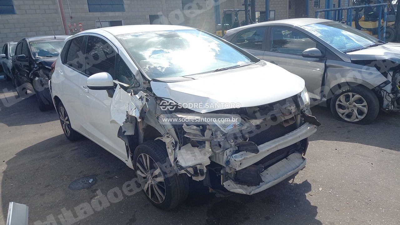 Honda Fit Ex Cvt 2015 em leilão em Monte Mor/SP