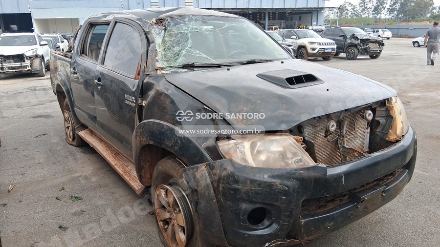 Toyota Hilux Cd 4X4 Srv 2010 em leilão em Guarulhos/SP - Lote 1