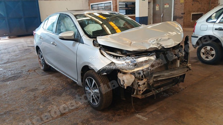 Toyota Yaris Xls At 2019 em leilão em Sertãozinho/SP