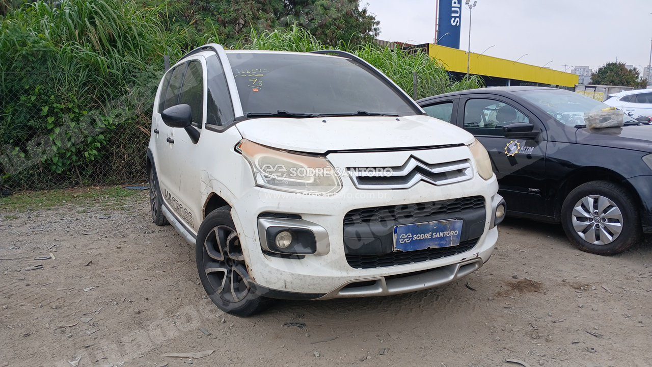 Citroen C3 Aircross Glxm 2013 em leilão em Guarulhos/SP