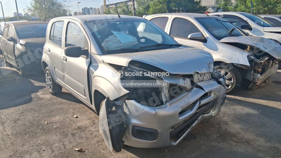 Fiat Uno Attractive 1.0 2016 em leilão em Guarulhos/SP