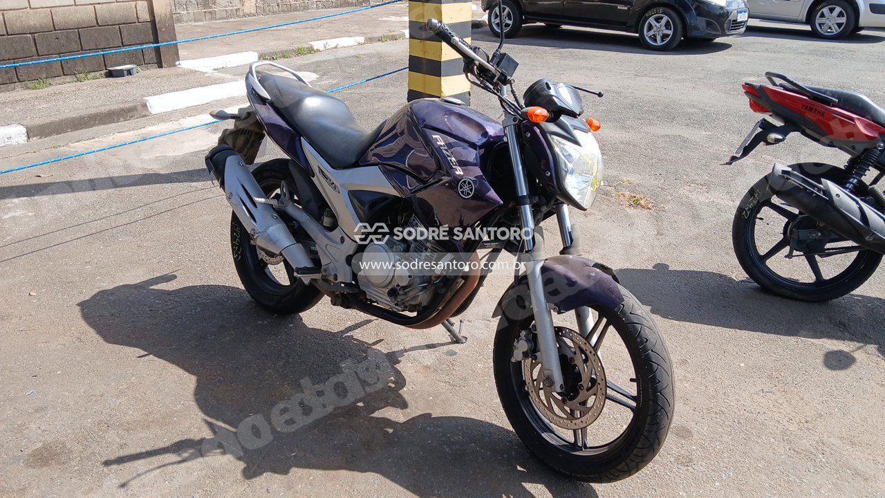 Yamaha Fazer Ys250 2012 em leilao em Monte Mor/SP