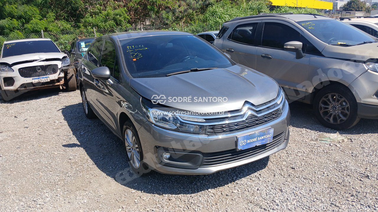 Citroen C4L Live 2019 em leilão em Guarulhos/SP