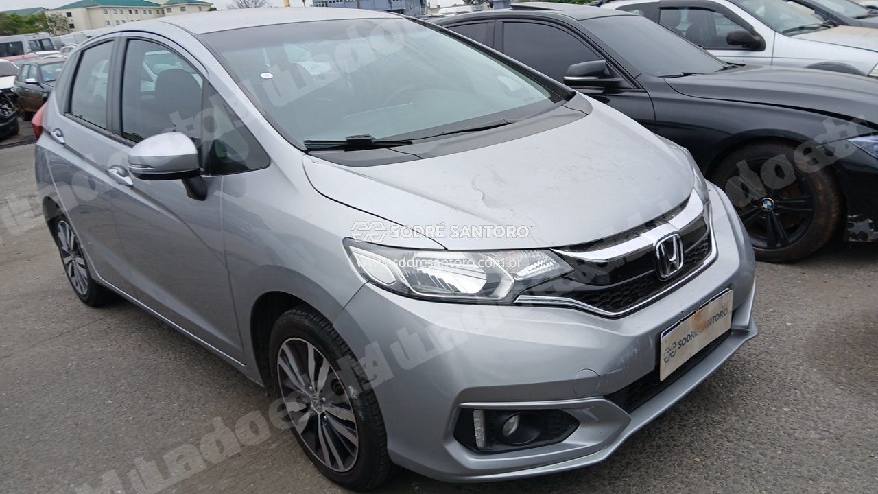 Honda Fit Ex Cvt 2019 em leilão em Guarulhos/SP