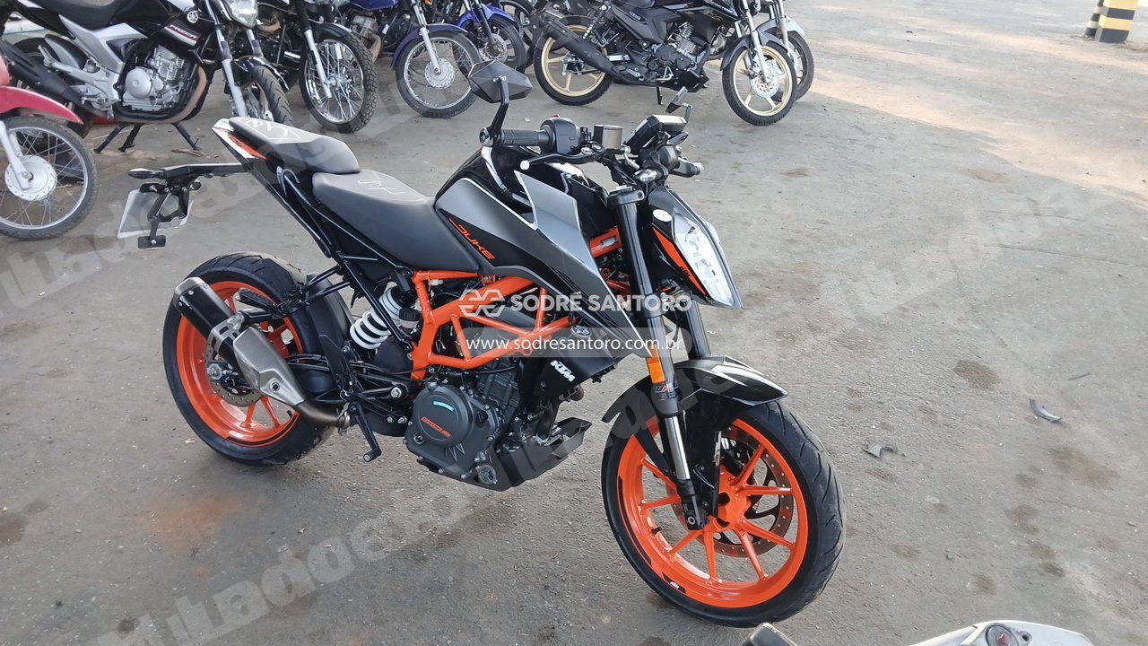 Ktm 390 Duke 2025 em leilao em Monte Mor/SP